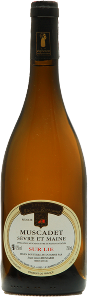 2023 "Domaine Gilbert Bossard" Muscadet Sèvre et Maine sur Lie AOP reflection