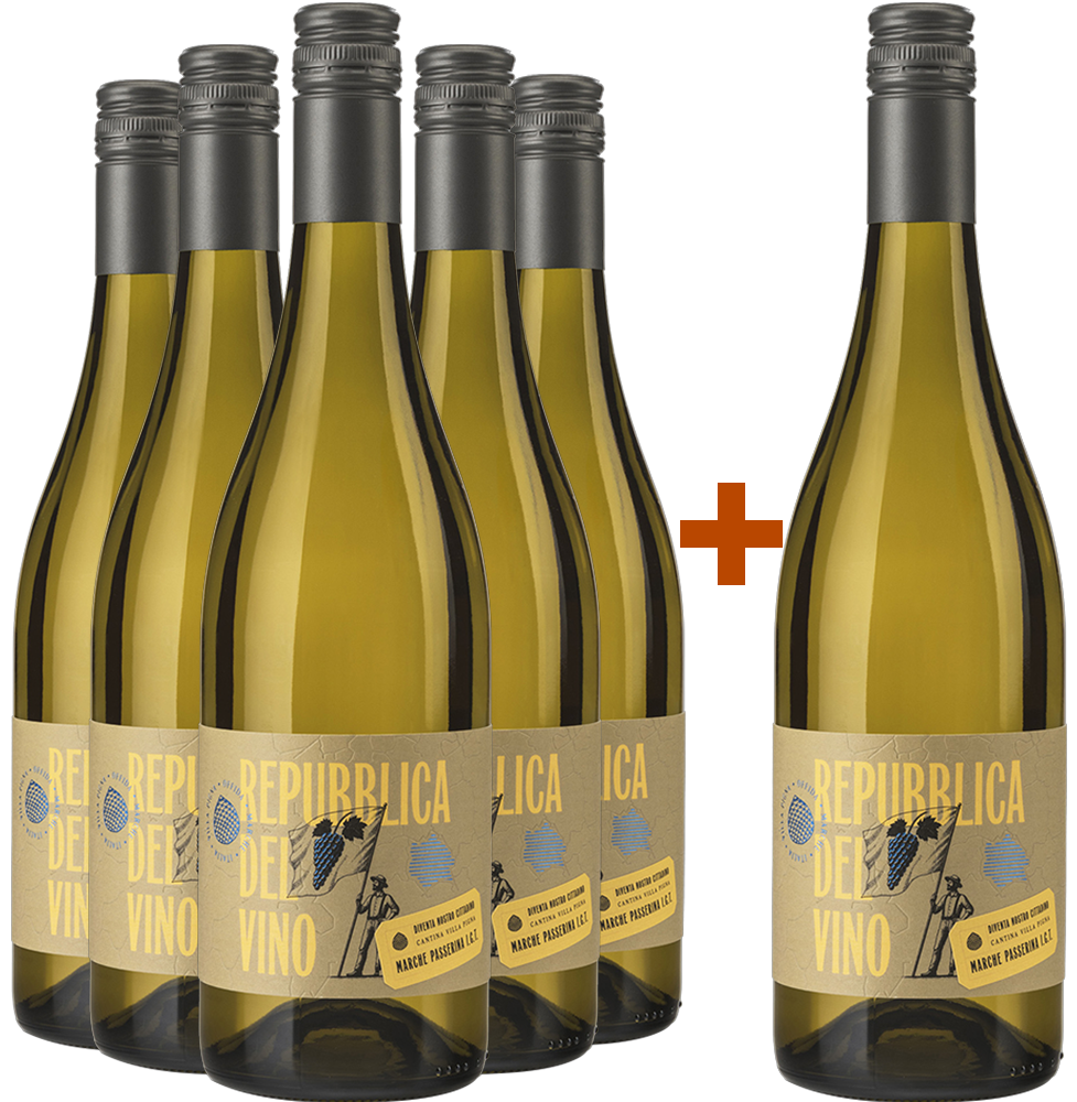 5+1 Repubblica del Vino Passerina Marche IGP